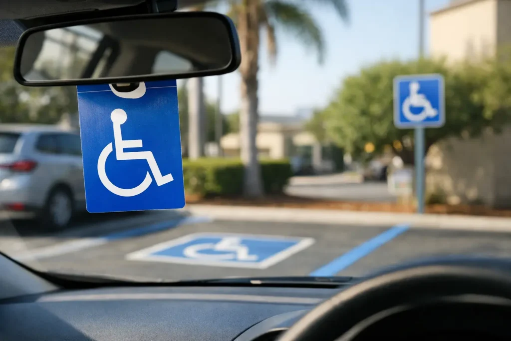 Disabled Parking Placard California Help