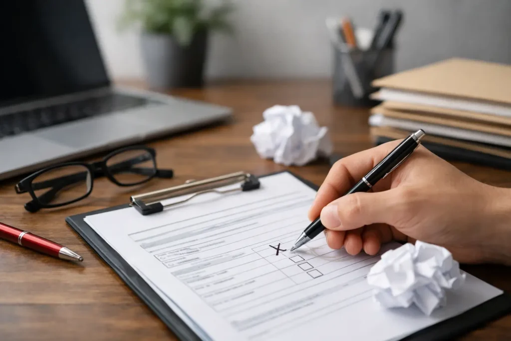 7 Top Mistakes on Registration Renewal Forms