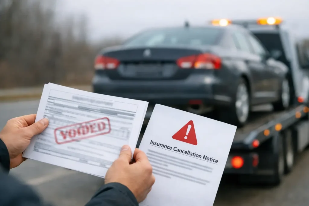 Fixing Registration Suspension Due to Insurance Lapse