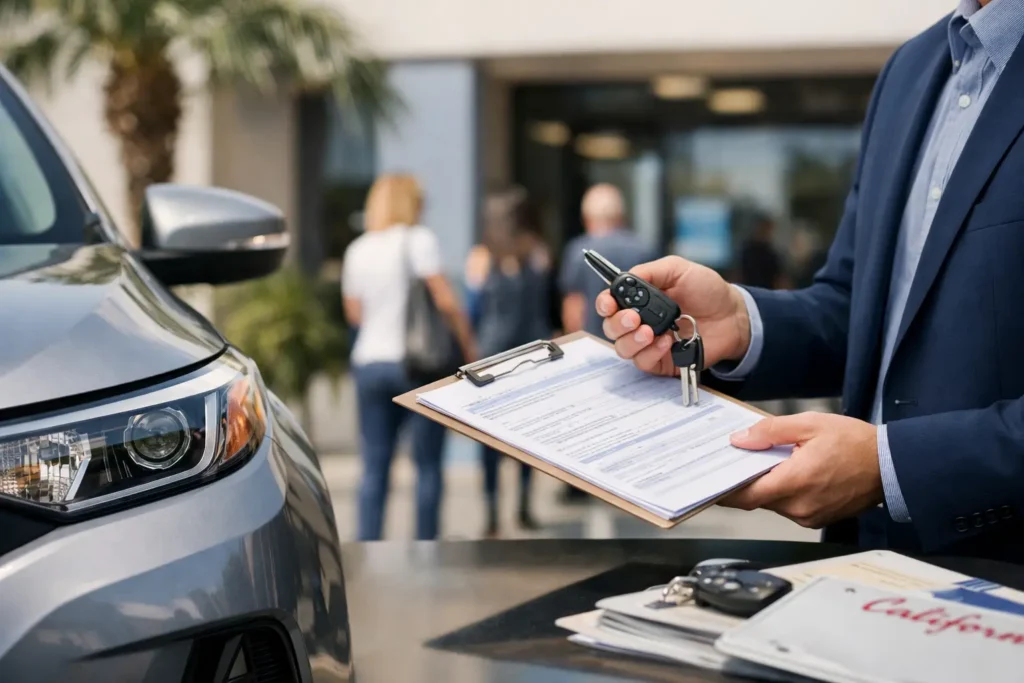 Leased Vehicle Registration Guide in CA