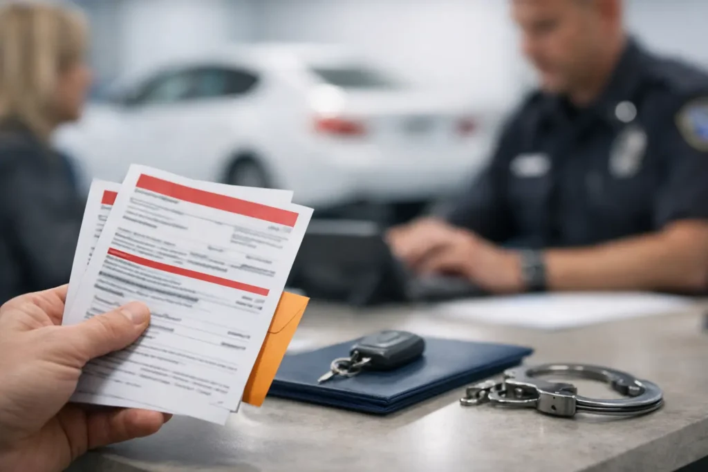 Registration Hold Due to Unpaid Tickets