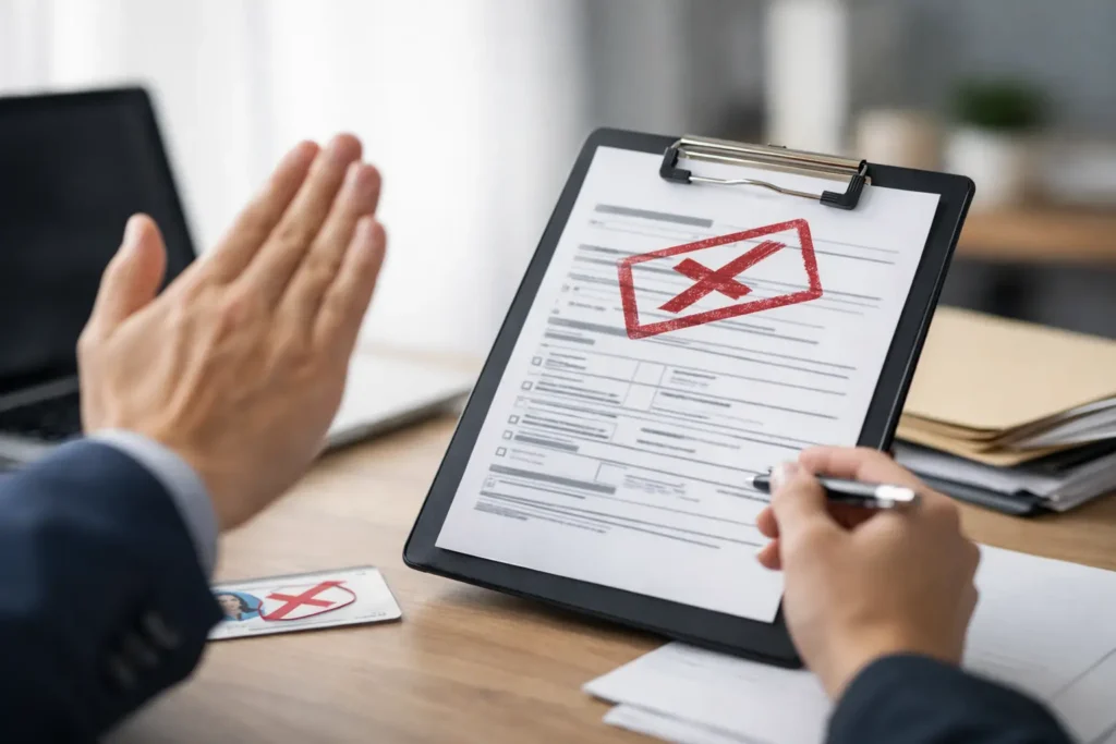 Why Was Registration Denied? Common Reasons