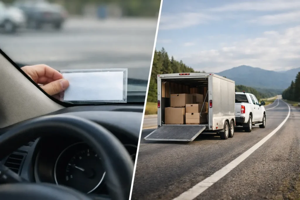 Temporary Operating Permit vs Moving Permit
