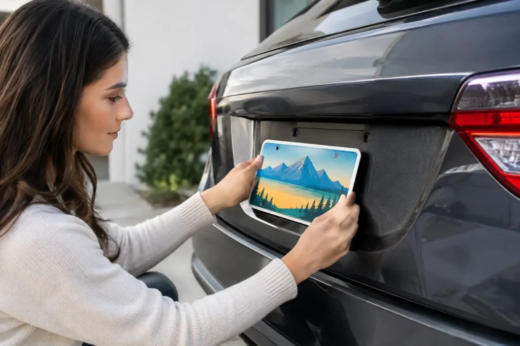 How to Replace Specialty Plates in California